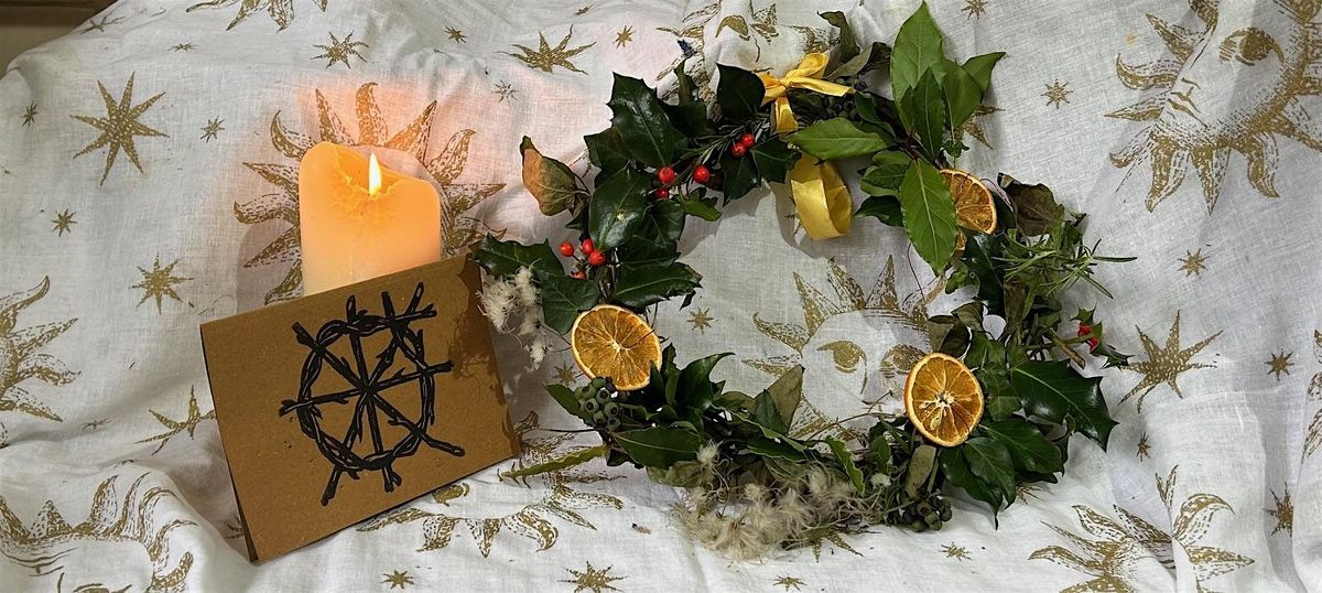 "Winter Solstice Wreaths "  a Salisbury Crafty Coven Workshop