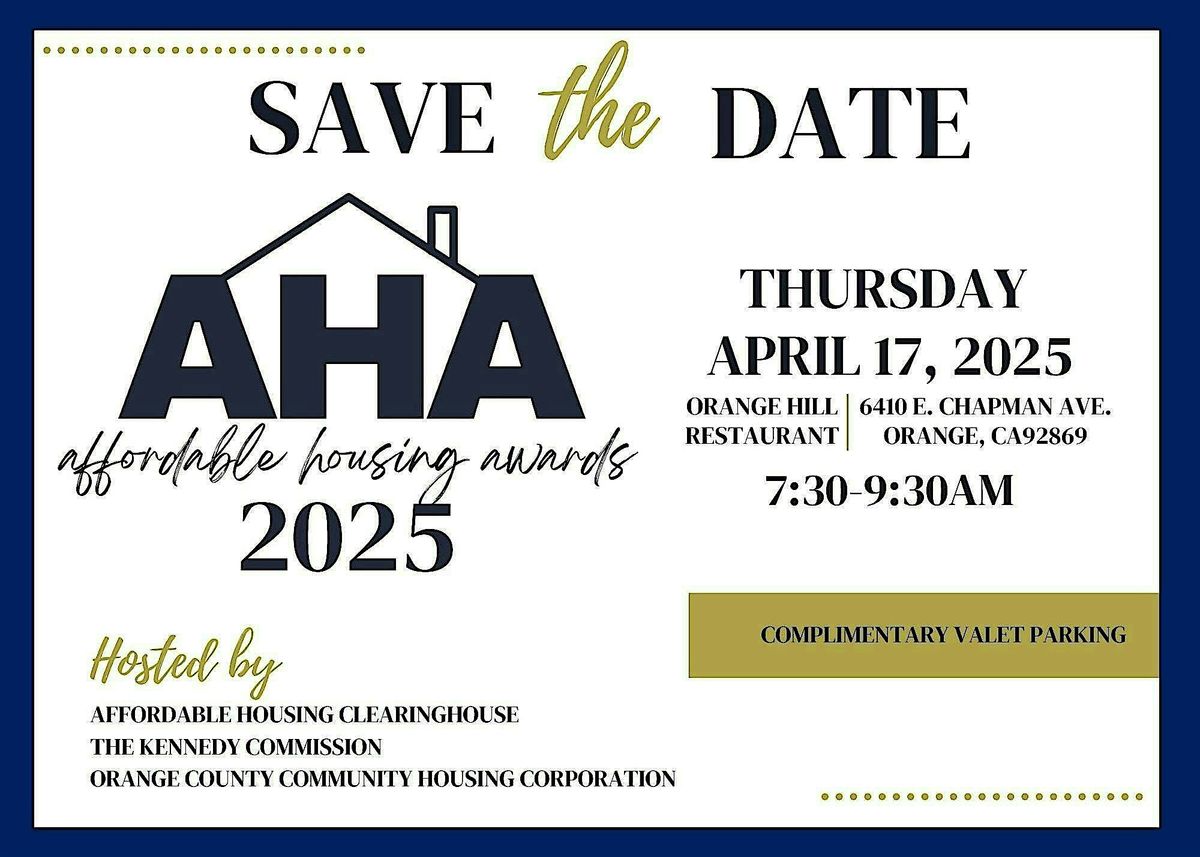 Affordable Housing Awards Breakfast 2025