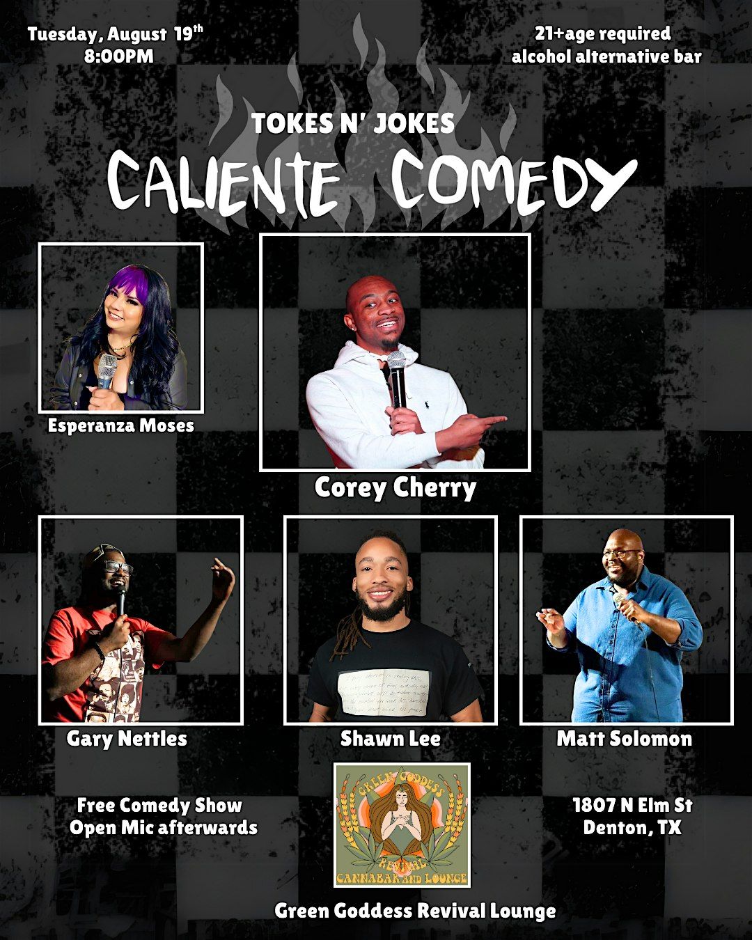 Caliente Comedy with Corey Cherry