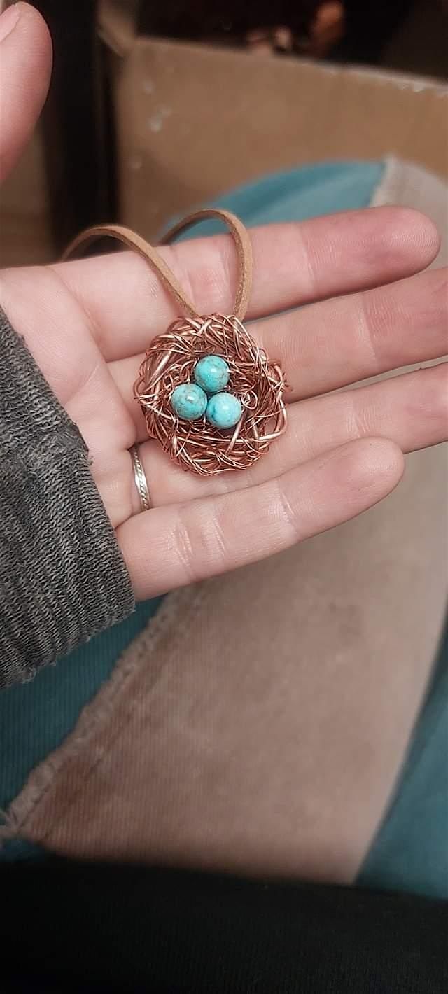 Copper Class - Birds Nest Pendant at The Vineyard at Hershey