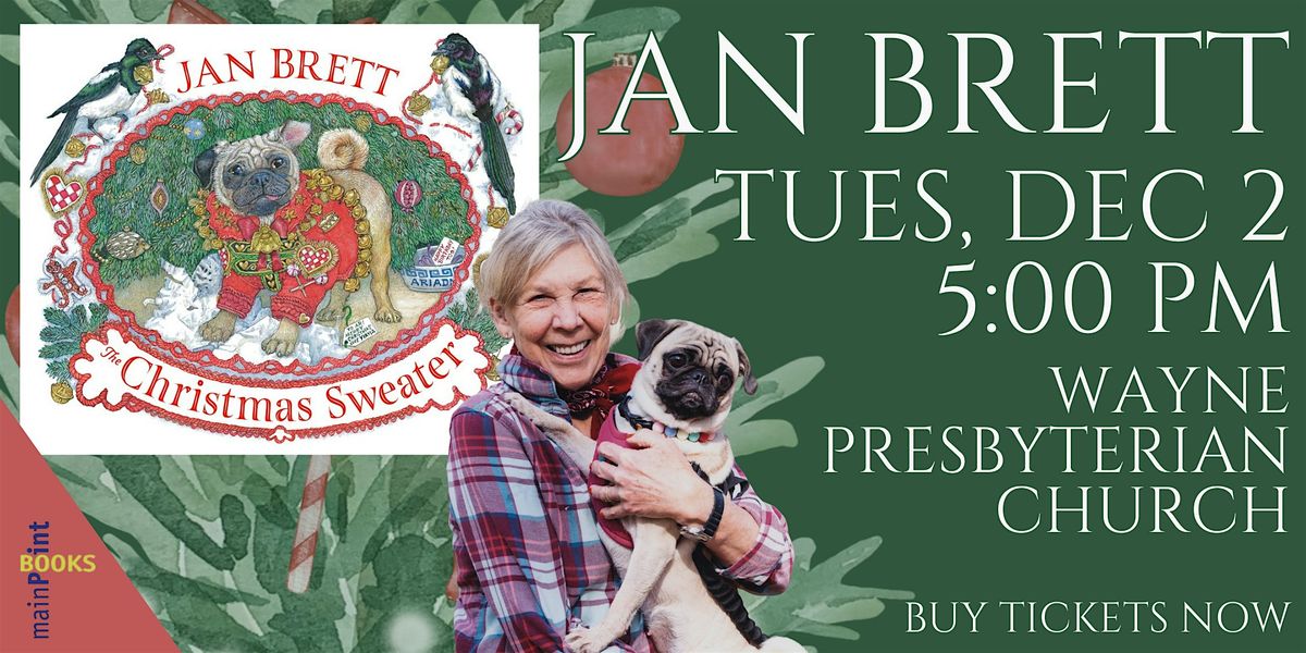 Jan Brett "The Christmas Sweater" Tour!
