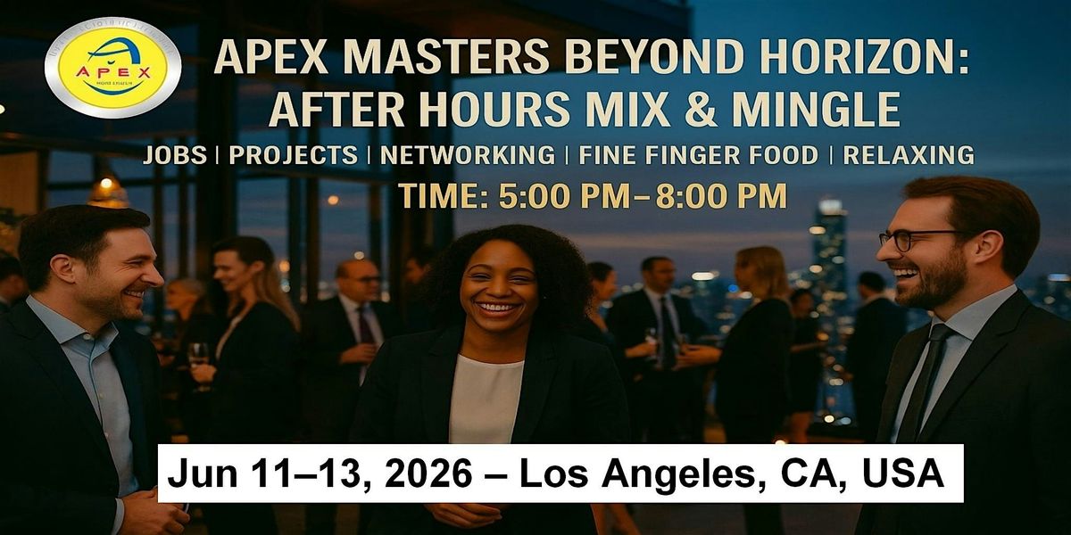 Apex Meet-ups Cooperation \u2022 Jobs \u2022 Networking in Los Angeles, CA, USA