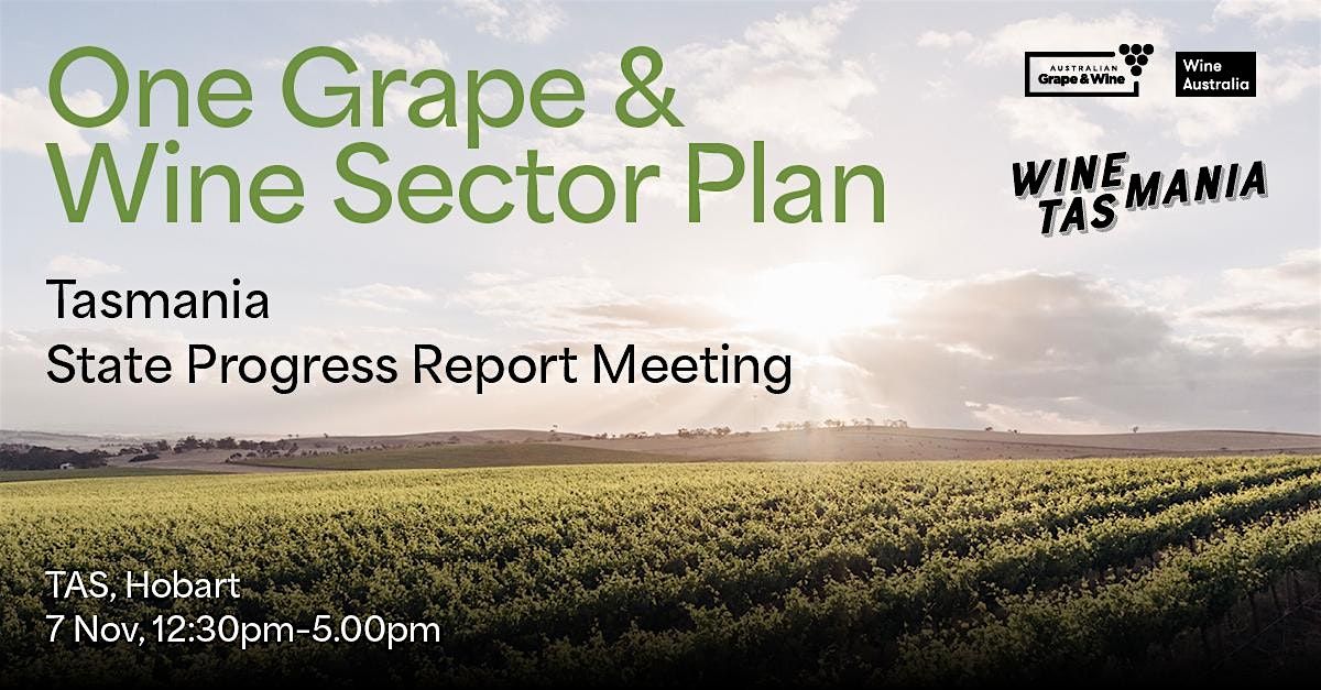 TASMANIA - State Progress Report Meeting- Hobart