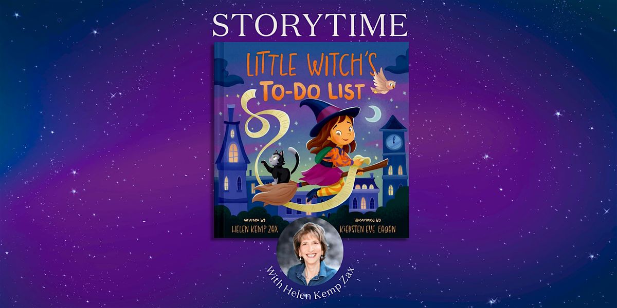 Children\u2019s Story Time: Little Witch\u2019s To-Do List with Helen Kemp Zax