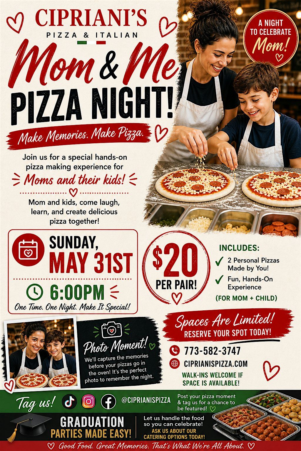 Mom & Me Pizza Night!