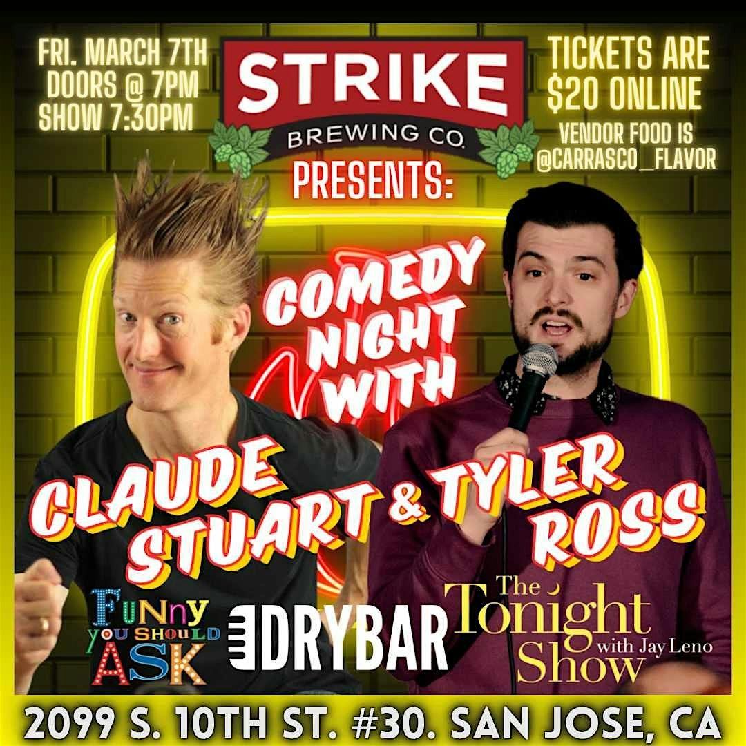 Comedy Night: Claude Stuart (Dry Bar Comedy, Last Comic Standing)