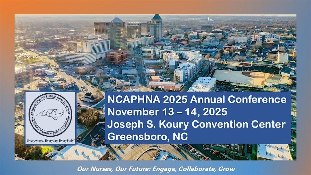 Tax Exempt NCAPHNA 2025 Annual Conference Registration