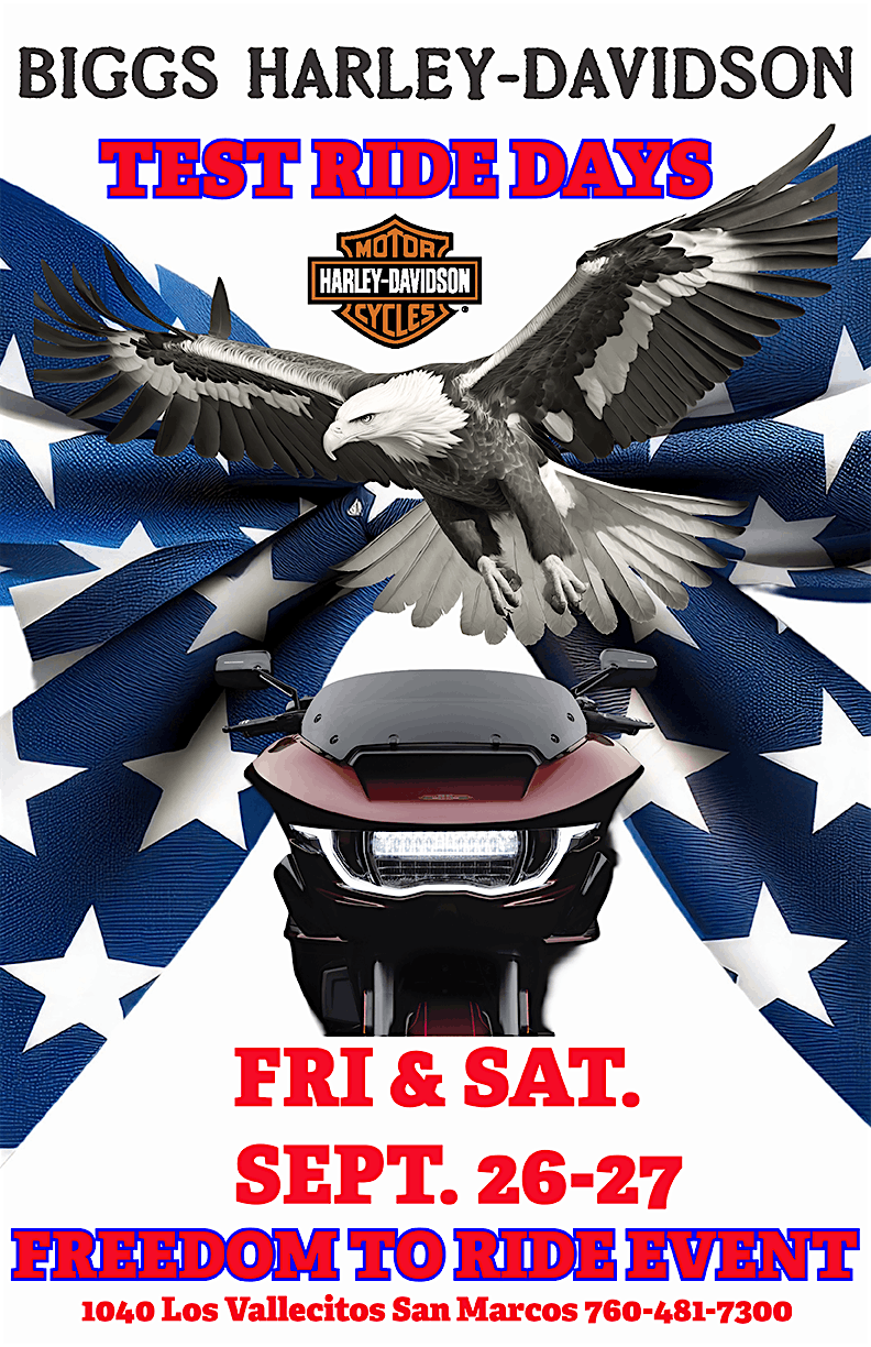 Biggs Harley-Davidson Test Ride Days