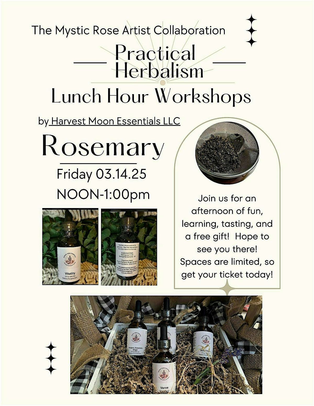 Lunch Hour Worshops-Practical Herbalism