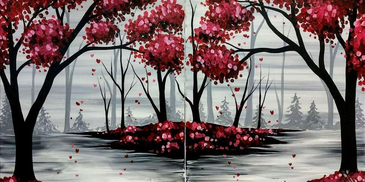 Crimson Tree Duet - Paint and Sip by Classpop!\u2122