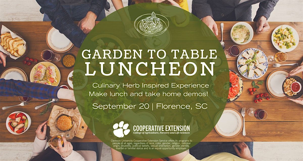 Garden to Table Luncheon
