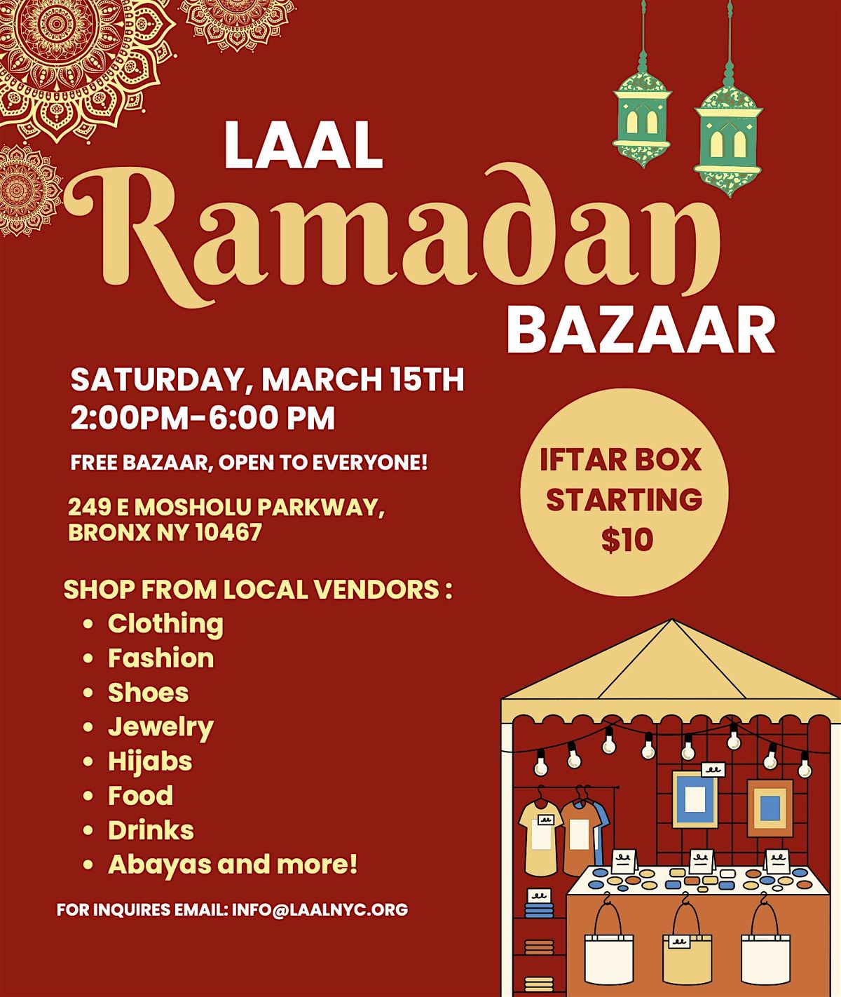 Laal Ramadan Bazaar