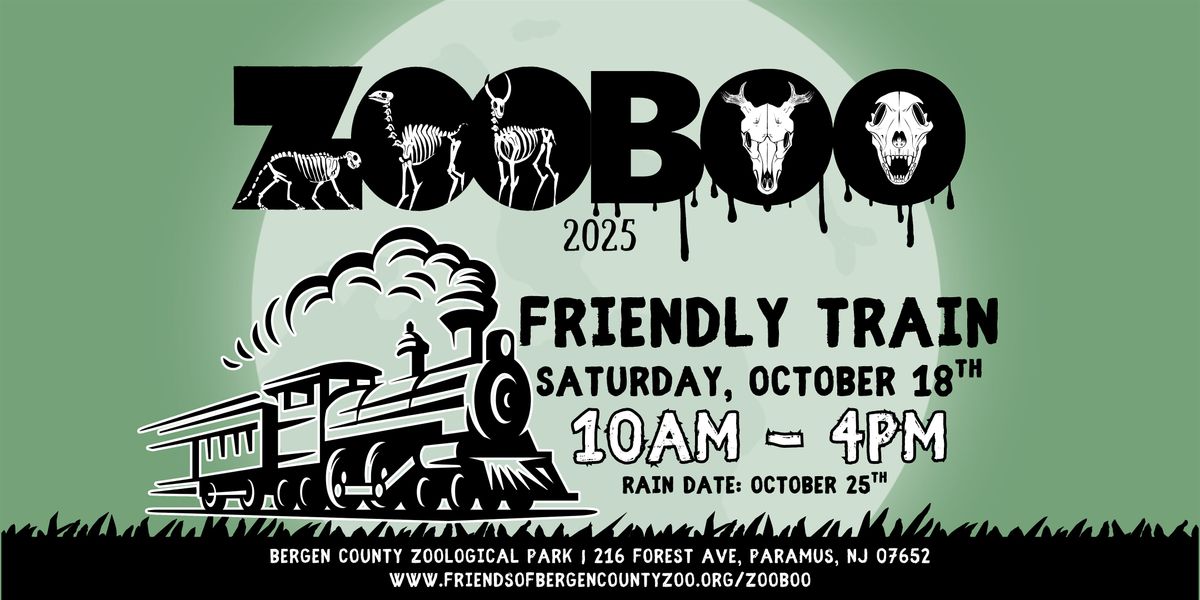 Zoo Boo TRAIN Ride only Saturday Day 10-4pm