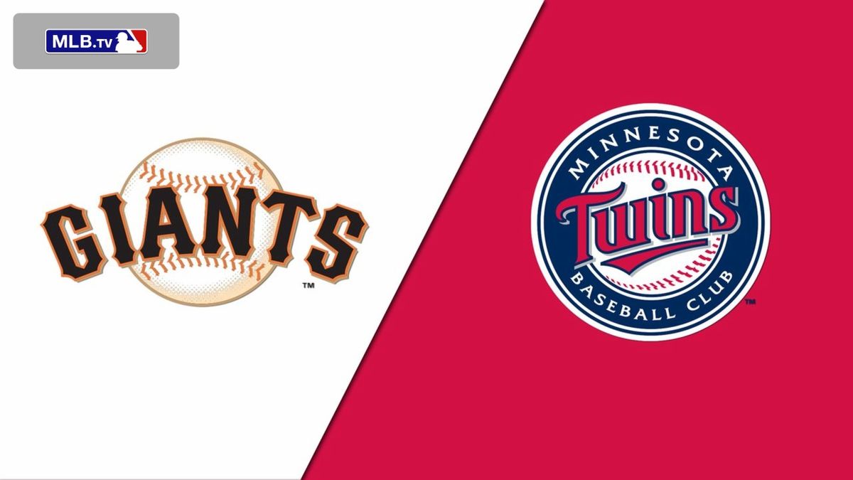 Minnesota Twins at San Francisco Giants