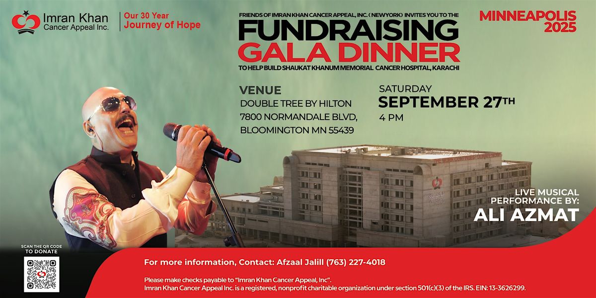 Shaukat Khanum Fundraising Gala Dinner in Minneapolis, USA