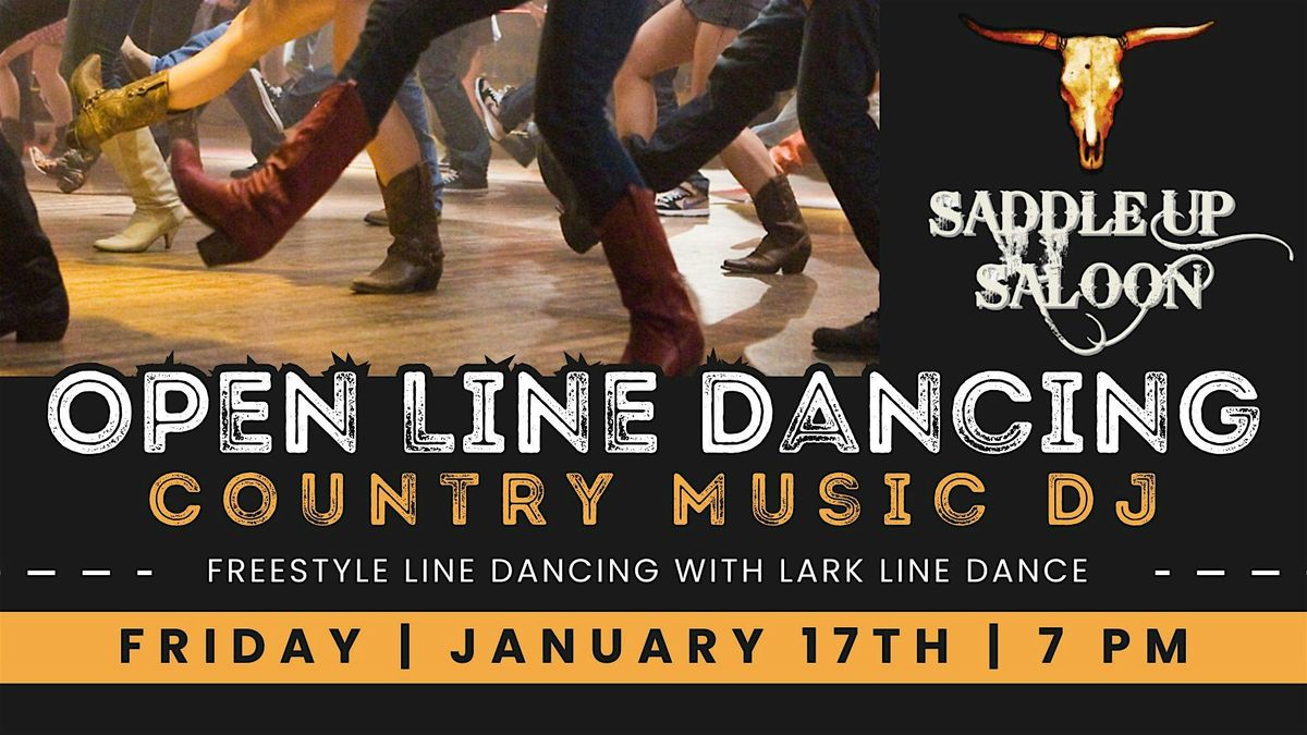 Open Line Dancing with Country Music DJ