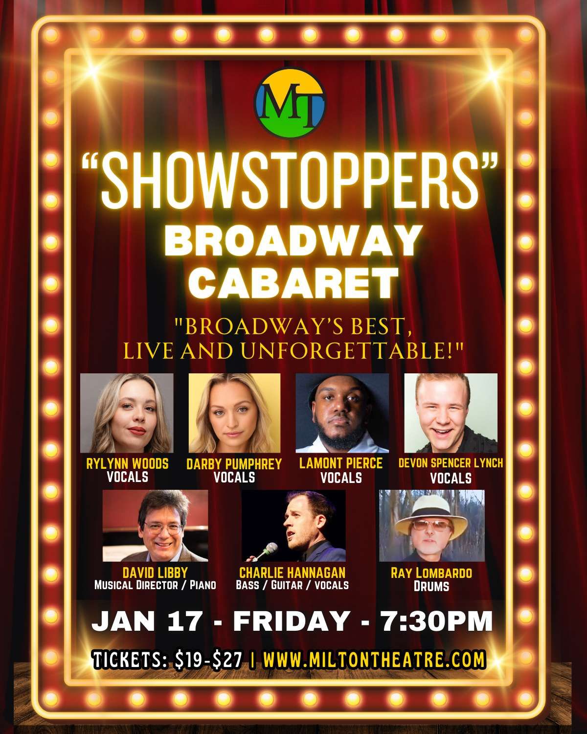 SHOWSTOPPERS: Broadway Cabaret