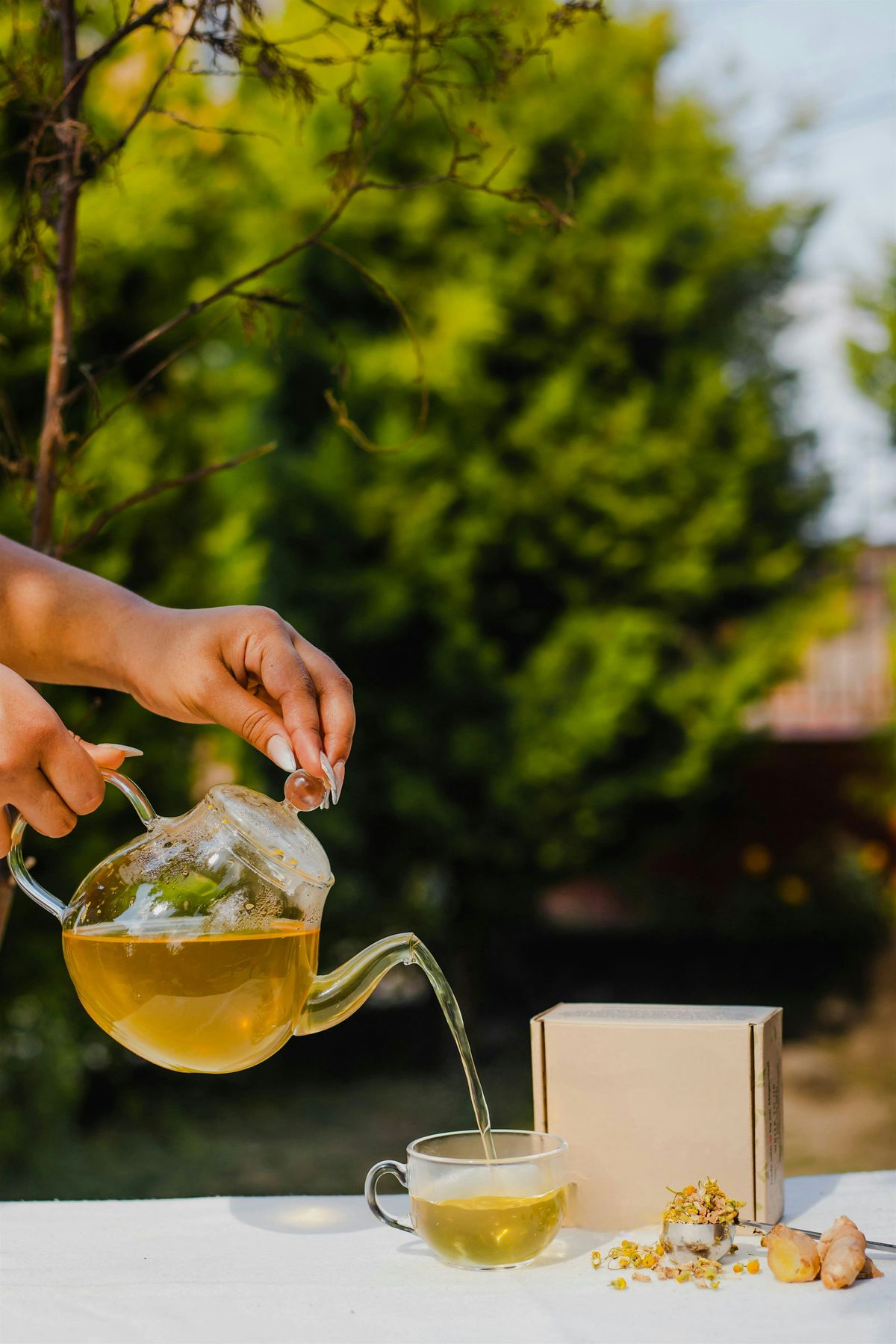 Tea & Make-Up by the Lake