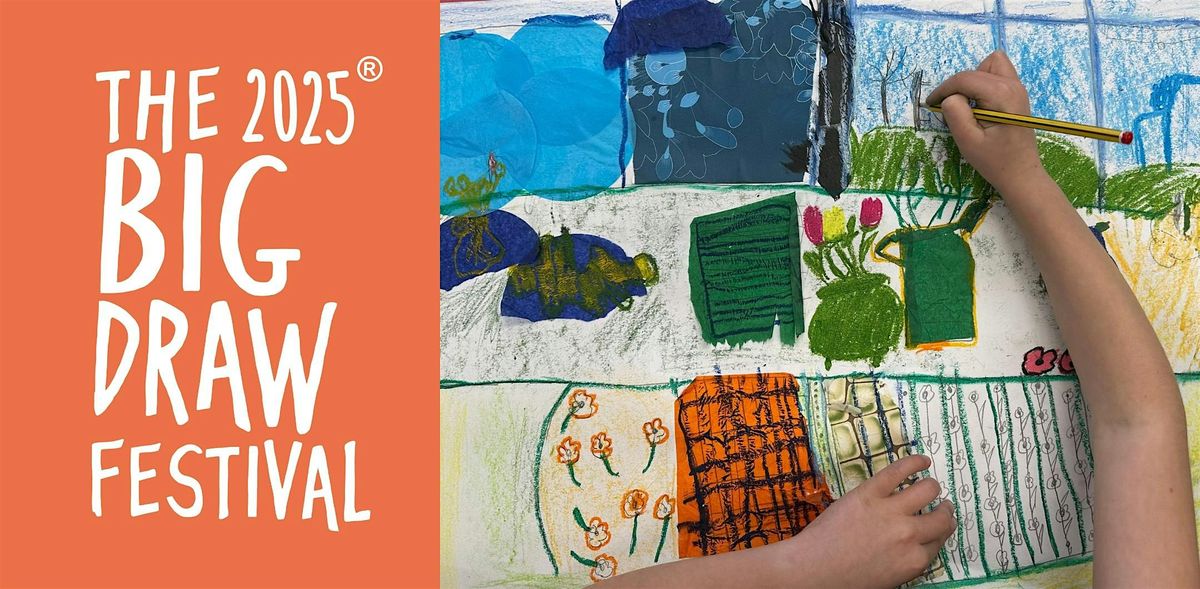 The 2025 Big Draw Festival: Morpeth Library 'But Excuse me that is my book'