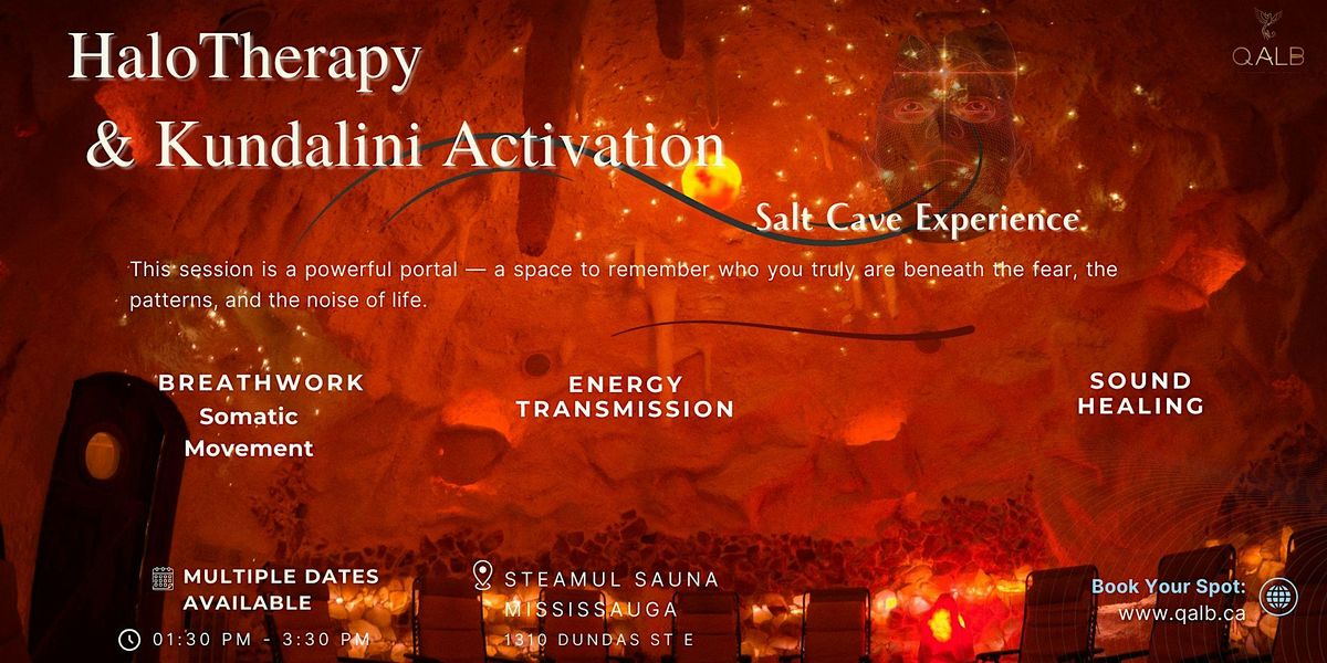 Salt Cave Ceremony: Halotherapy & Kundalini Activation Session