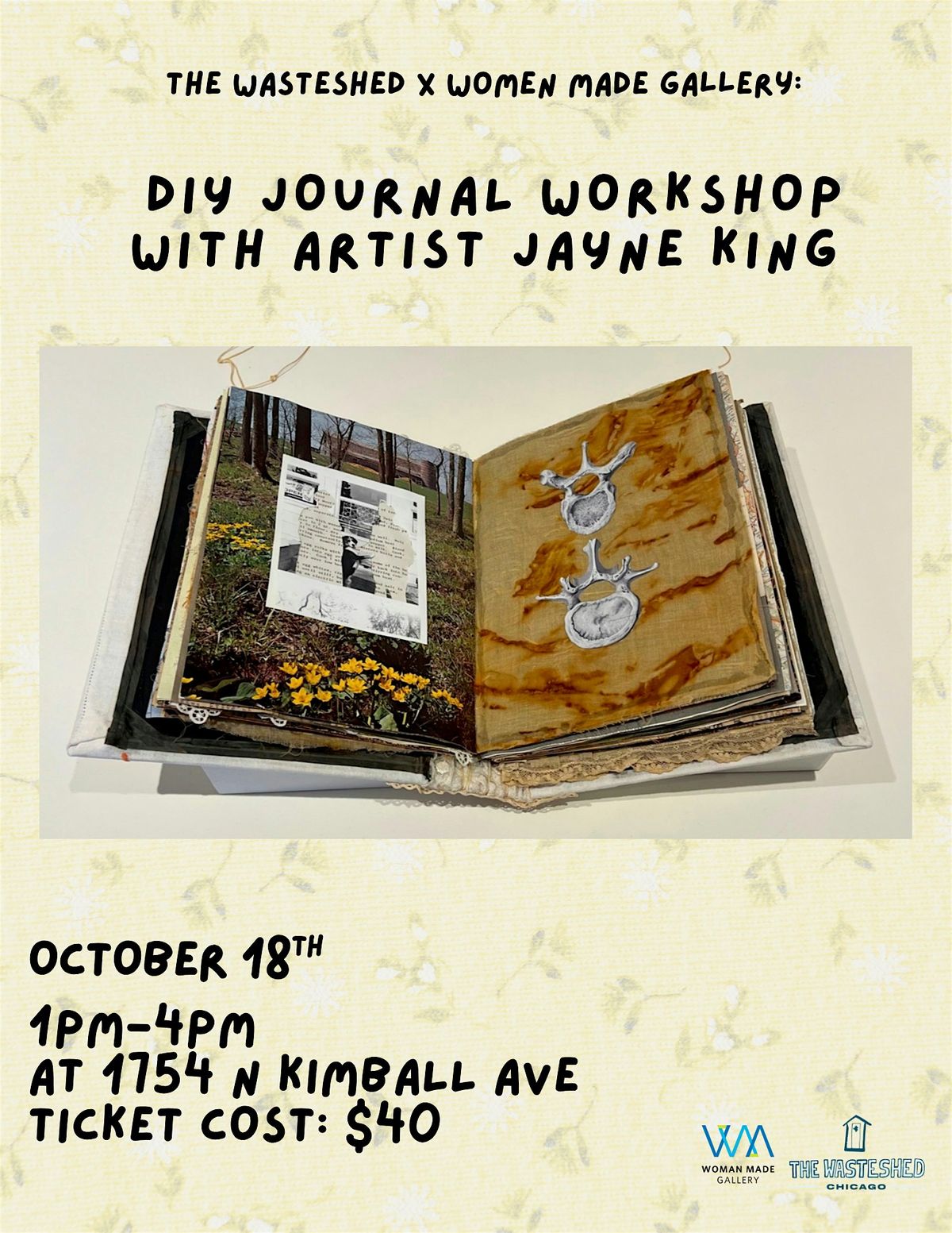 DIY Journal Making with Artist Jayne King