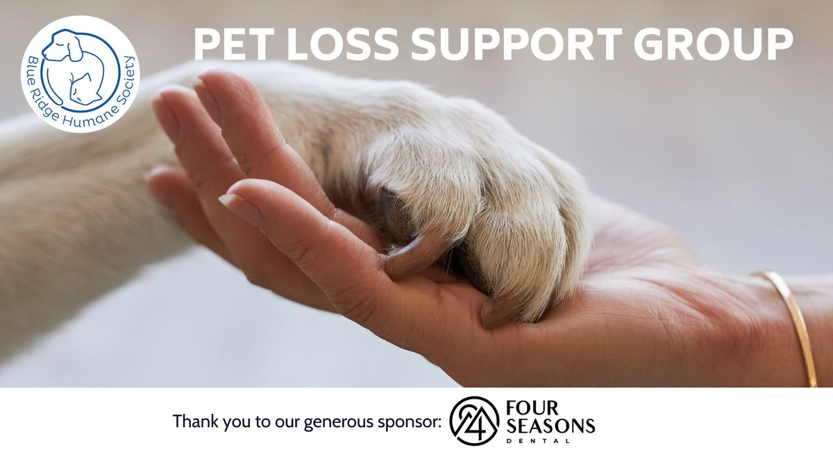 Monthly Pet Loss Support Group