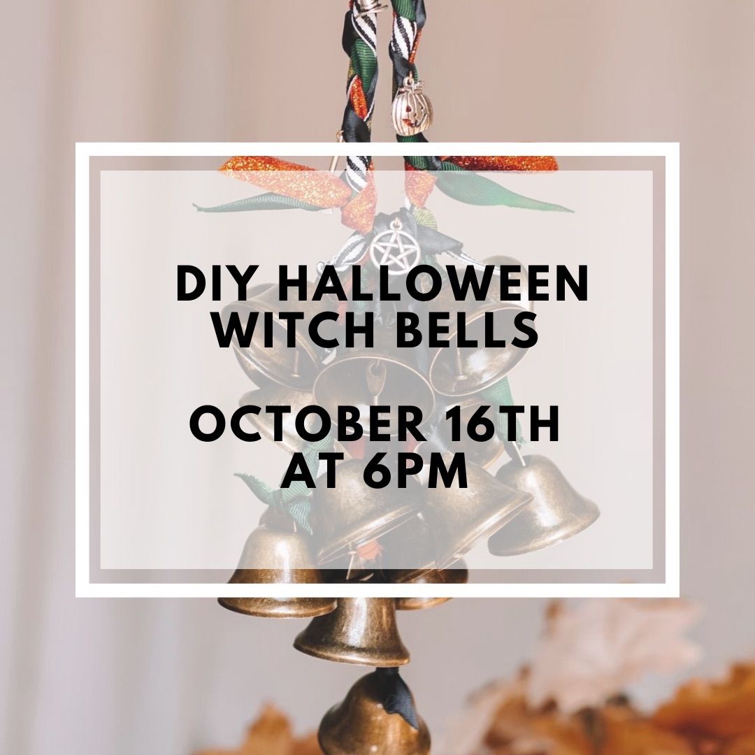 DIY Halloween themed Witch Bells