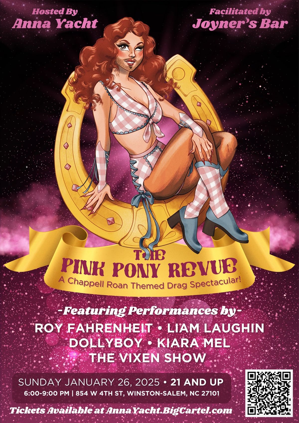 The Pink Pony Revue: A Chappell Roan Themed Drag Spectacular! 