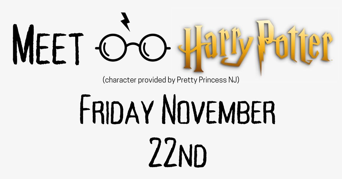 Meet Harry Potter* at The Pop Shop!