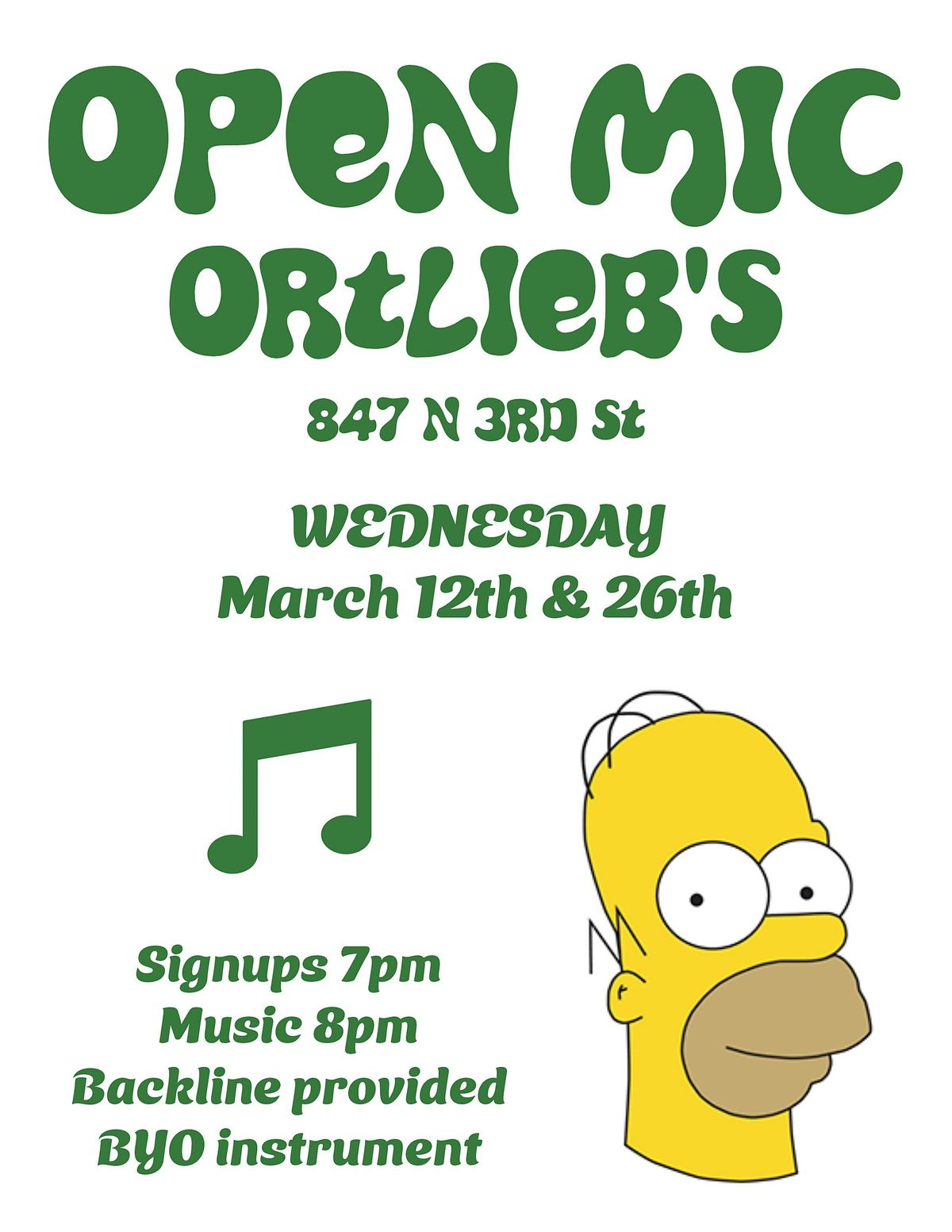 OPEN MIC JAM hosted by HAFSOL