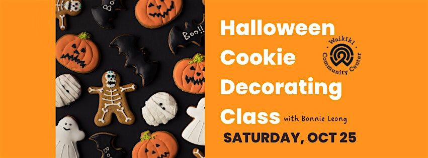 Halloween Cookie Decorating Workshop with Bonnie Leong