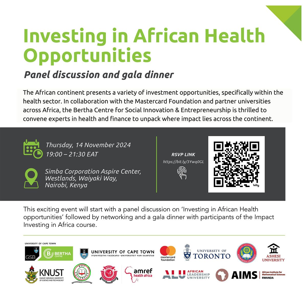 Investing in African Health Opportunities