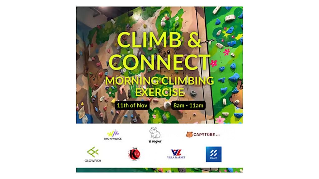 Climb & Connect: Magnus\u2019 Morning Grind