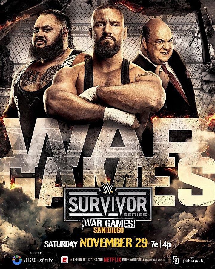 WWE Survivor Series: War Games PPV Watch Party! NO COVER