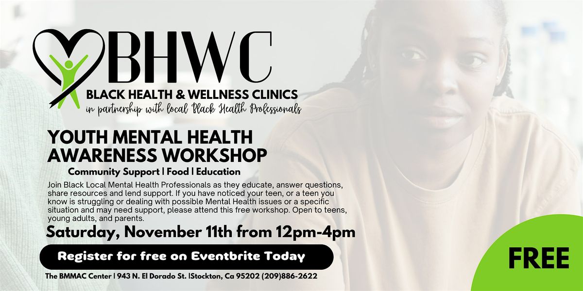 BHWC Presents: Free Youth Mental Health Awareness Workshop