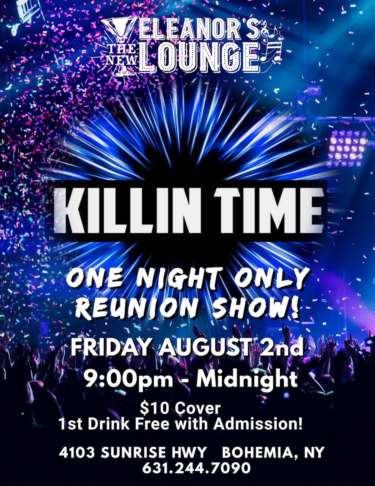 Killin' Time - One Night Only Reunion Show!
