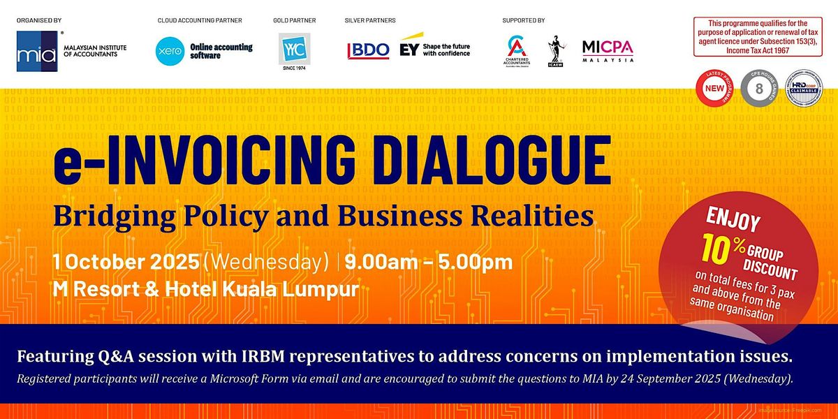 e-Invoicing Dialogue : Bridging Policy and Business Realities