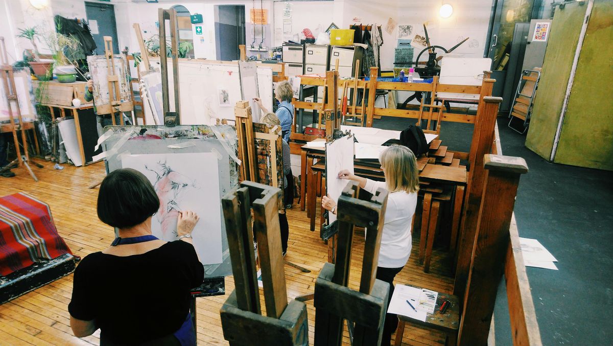 Go Figure - Monthly Self-Led Life Drawing (October)