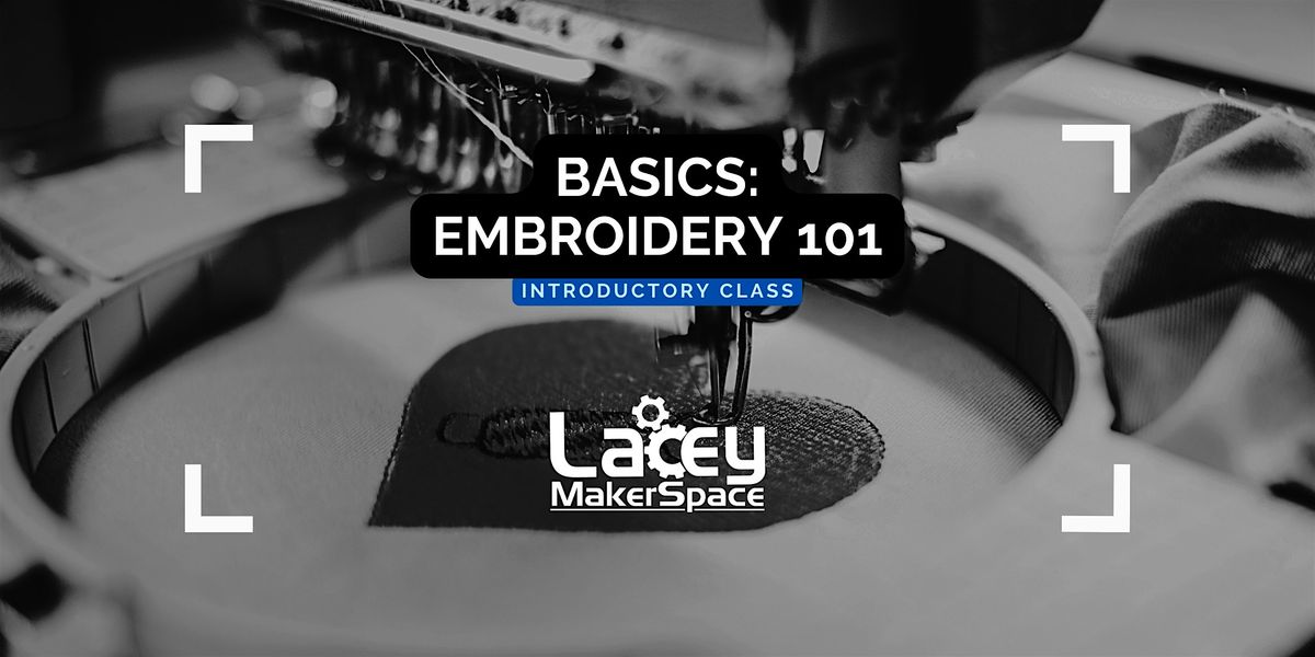 BASICS: CNC Embroidery