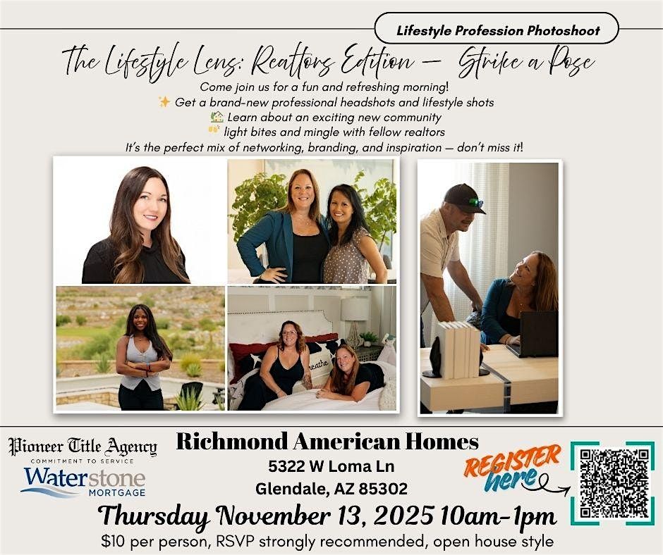Lifestyle Photo Event-Get new headshots for the new year!