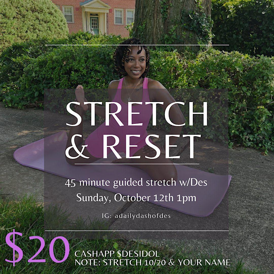 Stretch & Reset w\/Des