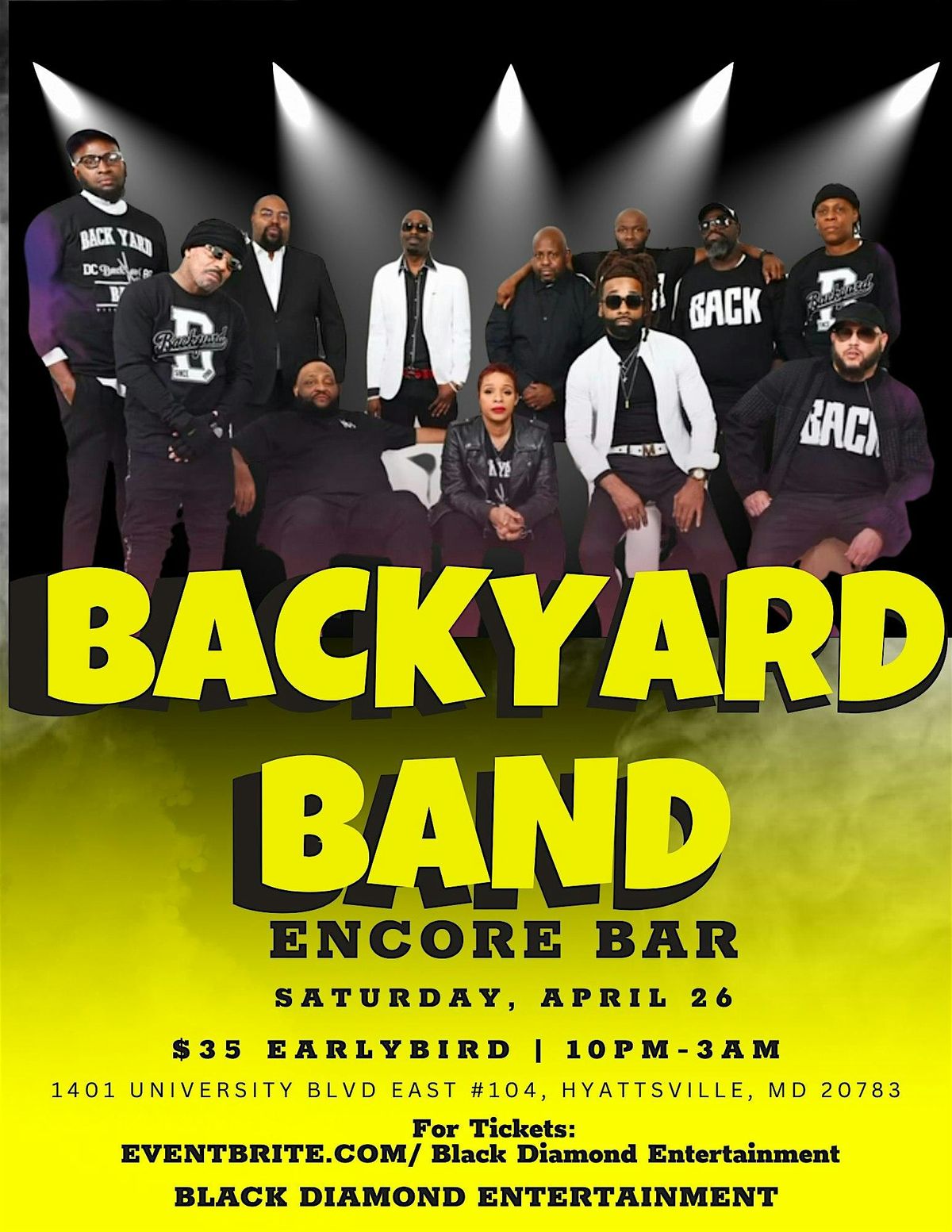 BACKYARD BAND @ ENCORE BAR