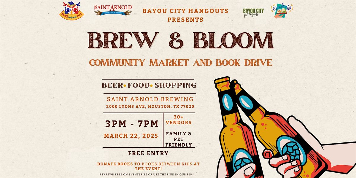 Brew & Bloom Community Market