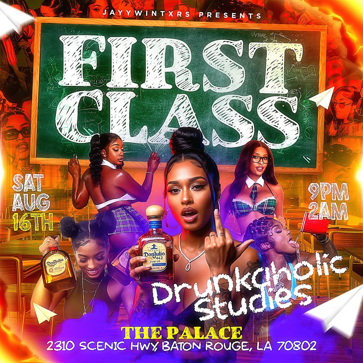 Back 2 School Party:  First Class
