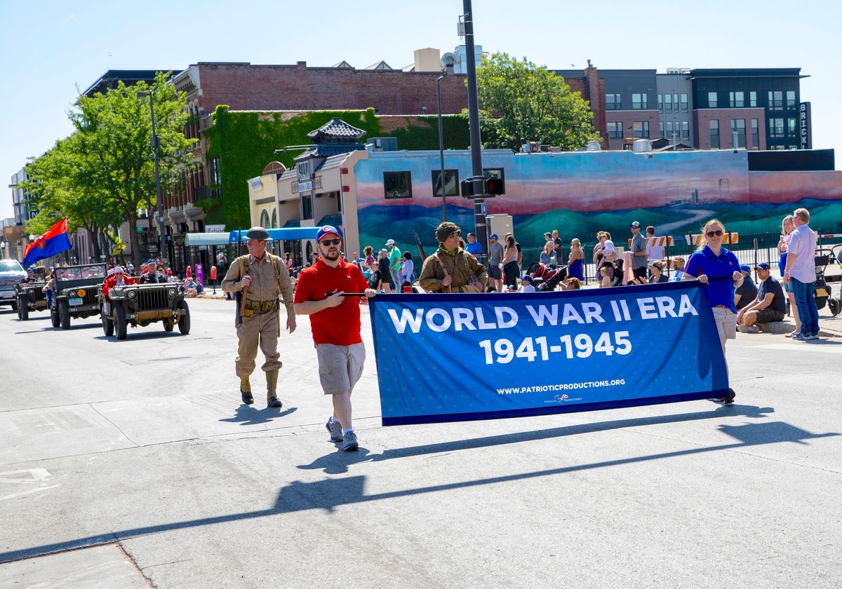 5th Annual Patriotic Parade in Downtown Omaha