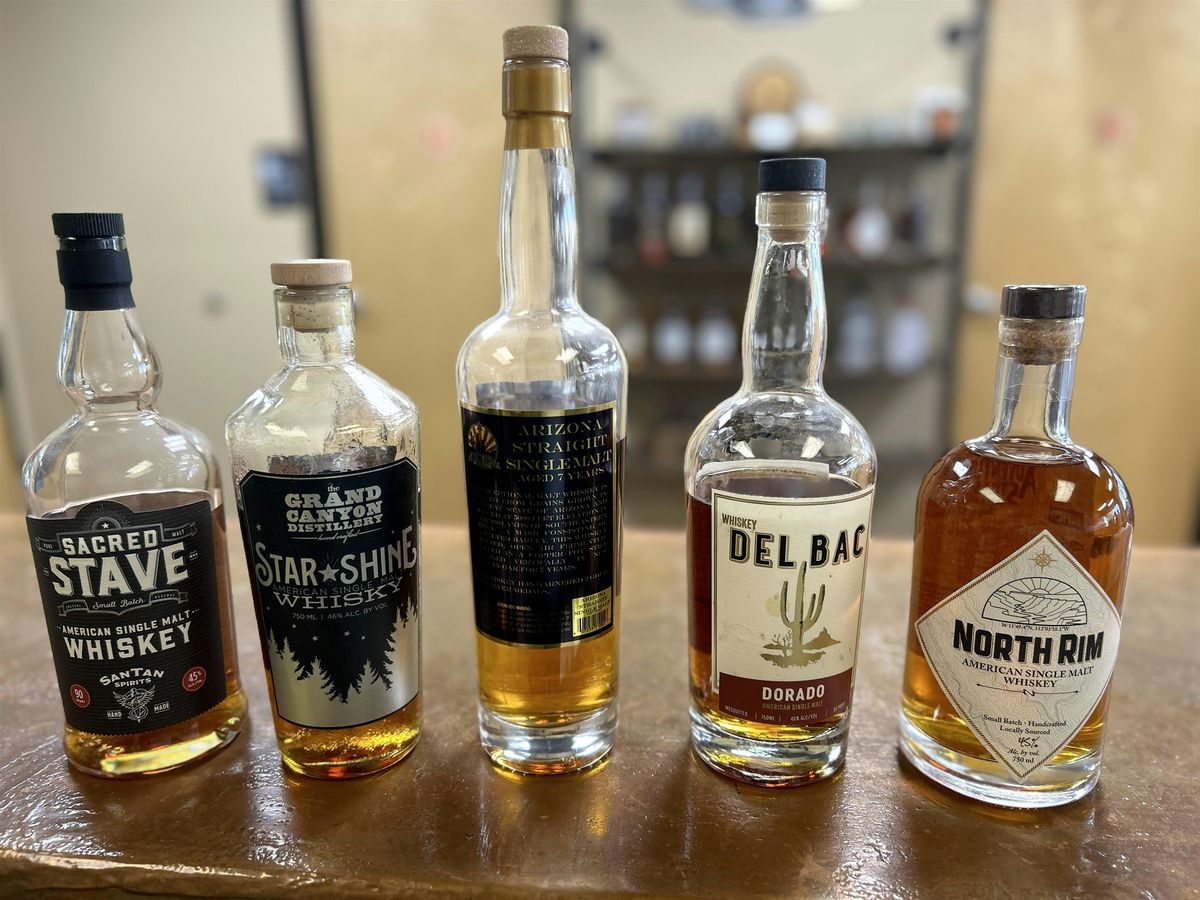 AZ Craft American Single Malt Sommelier Lead Tasting