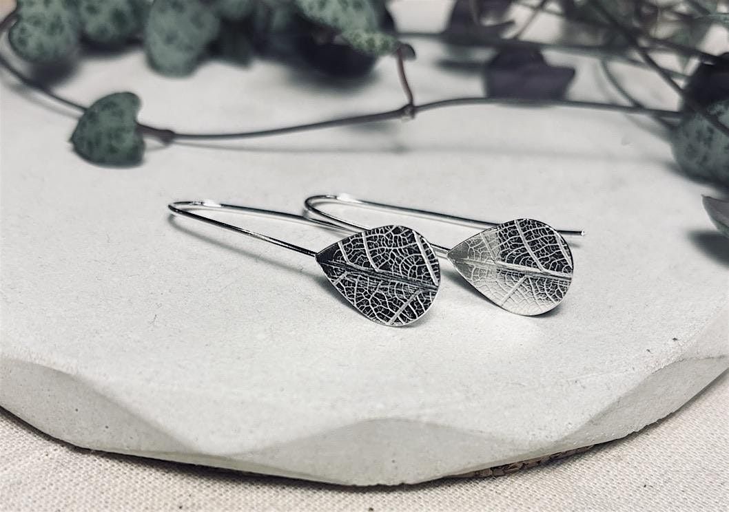 Make a pair of Sterling Silver Earrings -Silversmithing Workshop.