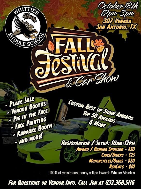 Whittier MS Fall Festival