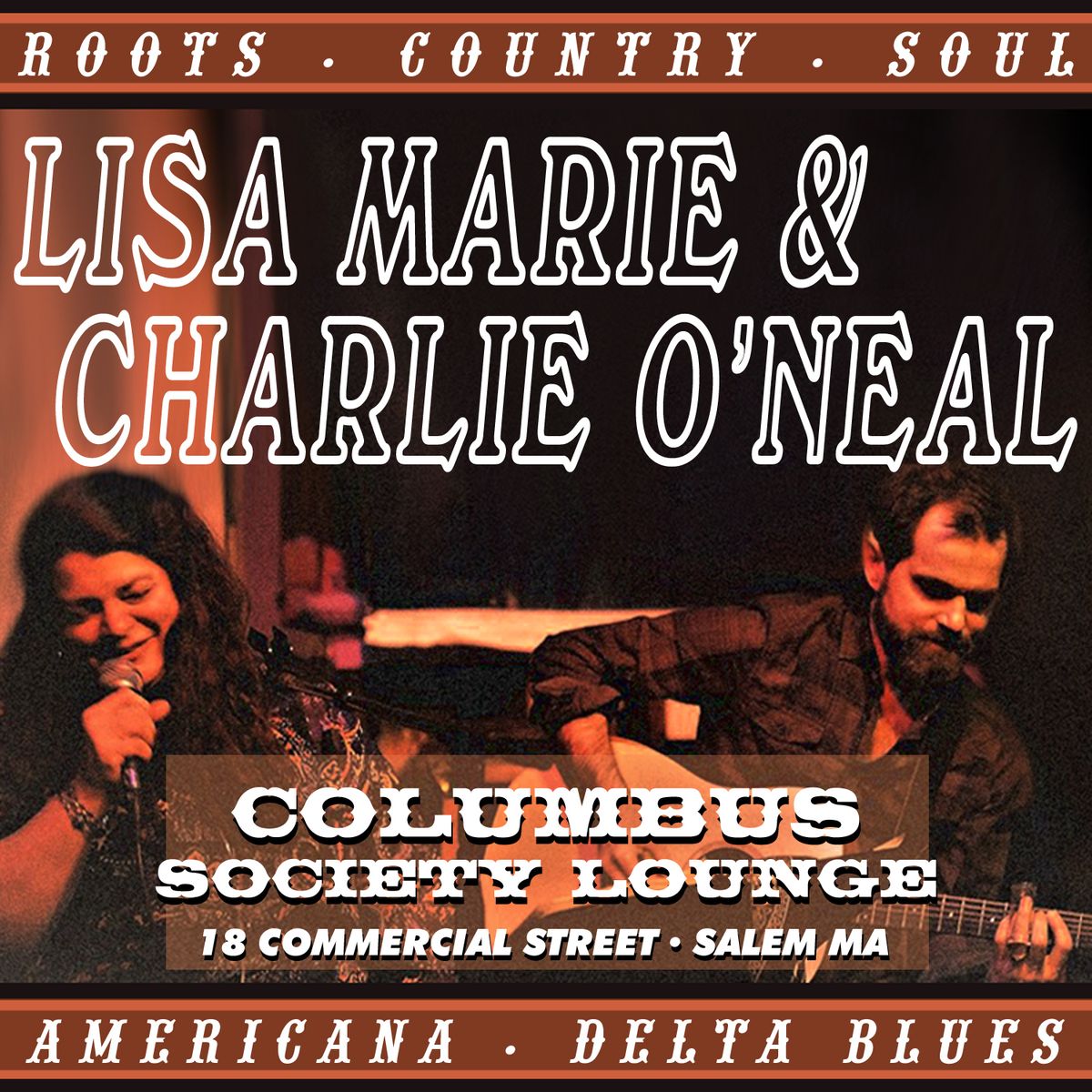 Lisa Marie & Charlie O'Neal at Columbus Society Lounge