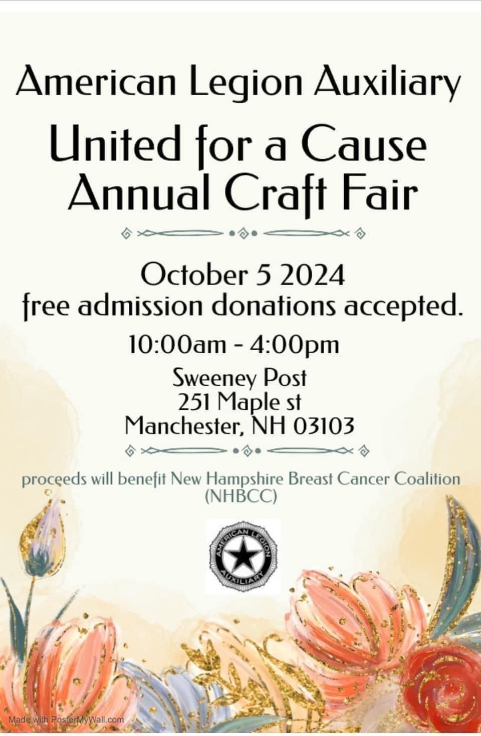 United for a Cause Craft Fair